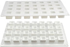 Epoxy Resin DIY Ice Cube Mold - 28 Grid Square Silicone Mold (11.8 x 7 x 1 inch)