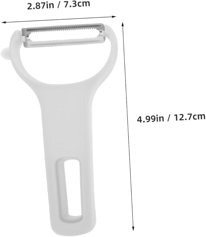 GLEAVI 3Pcs Kitchen Vegetable Peeler Set Ergonomic Plastic Handle Stainless Steel Grater for Effortless Peeling Slicing Shredding of Fruits and Vegetables Cooking Tool