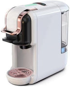 Multi-Capsule Coffee Maker, Hot/Cold Coffee Maker, Milk, ESE Pod Ground Coffee, Cafeteria, 19 Bar, 5 in 1 (Color : H2B WH, Size : CHINA_UK)