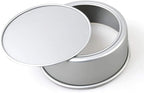 Tosnail 2 Pack 9" x 3" Round Aluminum Cake Pan with Removal Bottom
