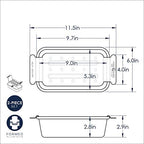 Nordic Ware Naturals Meat Loaf Pan with Lifting Trivet