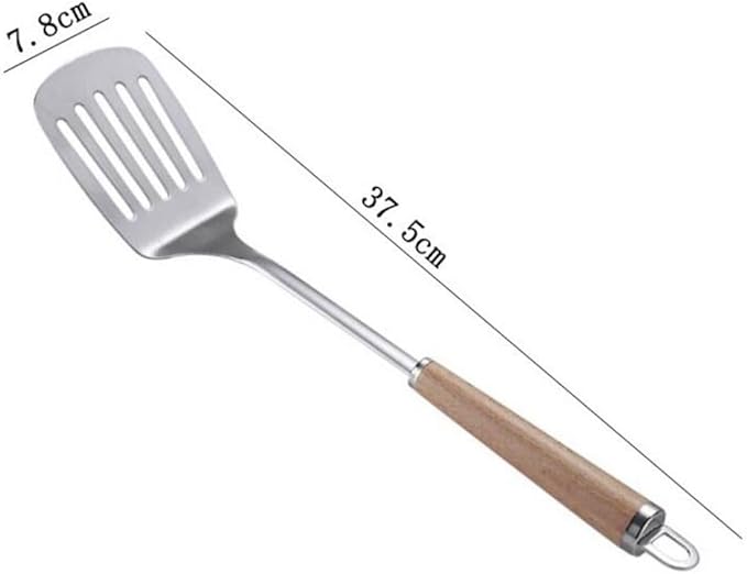 Kitchen Utensils Set，Cooking Utensils Kitchen Tools Gadgets Spoons for Cooking Spatulas 304 Stainless Steel Cooking Utensils Spatulas Spoons 4 Pieces