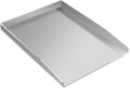 Havy-Duty Stainless Steel Griddle Pan for Outdoor Grill Stove Cooking 15.75 X 11.8 inch