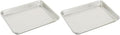 Chigcago Metallic Recyled Aluminum Small 9x13 Baking Sheet, Made With Recylced Aluminum, Perfect For Everyday Baking And Roasting Use (Pack of 2)