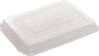 Nordic Ware Natural Aluminum Commercial Cake Pan with Lid, Rectangle Pan with Lid Silver, 9 x 13