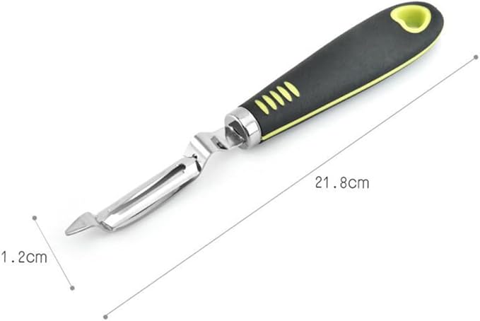 Zerodeko 7pcs Stainless Steel Kitchen Utensils Set with Cheese Grater Pizza Wheel Can Opener Garlic Press Ergonomic Non-stick Cooking Tools for Comfortable Grip and Easy Cleaning Hanging