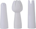 3Pcs White Set Whip Cream Dispenser Head Whipped Nozzle Mounting Mouth Base Tips Dinning Bar Whip Cream Special Head Cream Chargers and Whippers Specialty Tools and Gadgets