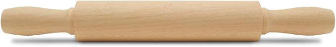 Wooden Mini Rolling Pin, 7 Inches Long, Pack of 25, Perfect for Fondant, Pasta, Baking in the Kitchen and Crafting, by Woodpeckers