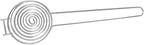 Silver Egg Separator, Yolk White Separator Tool, Food Grade Stainless Steel Egg Divider Egg Sieve Egg Extractor, Kitchen Gadget Cooking Baking Tool, Dishwasher Safe Specialty Tools and Gadgets