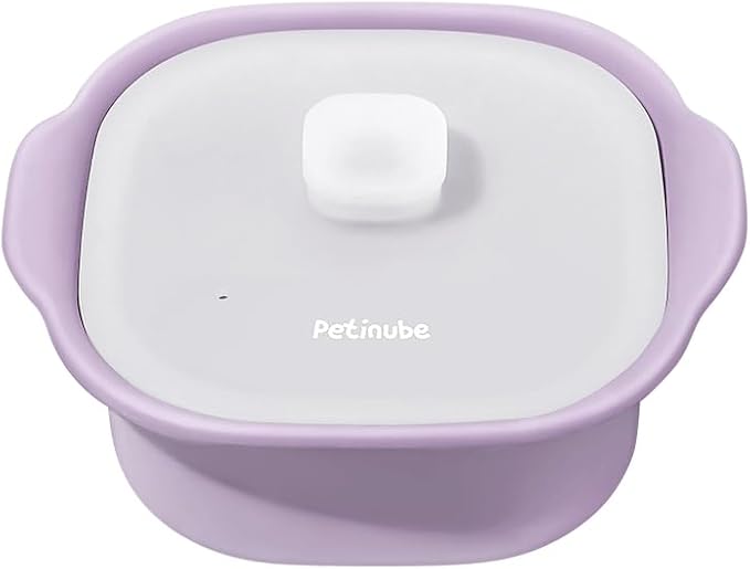Silicone Multi-Steamer Made in Korea Microwave Steamer for Cooking & Reheating BPA-Free Flexible & Durable (Luna Purple, 30.44 fl oz)