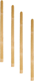 DOITOOL 4 Pcs Pancake Turning Sticks Kitchen Utensils Household Cooking Tool for Turning Thin Pancakes and Pancakes 50cm Length Flat Spatula Turner Set
