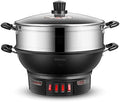 Electric Wok Electric Frying Pan Household Electric Cooker Cast Iron Cooking Cooking Steaming Stew Integrated Electric Cooker