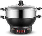 Electric Wok Electric Frying Pan Household Electric Cooker Cast Iron Cooking Cooking Steaming Stew Integrated Electric Cooker