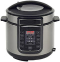 6 Quart Digital Pressure Cooker with 14 Preset Cooking Functions – Stainless Steel Electric Multi-Cooker with Slow Cook, Keep Warm, and Auto Shut-Off