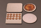 Pizza Baking Stone, 13" round, dishwasher safe, ceramic (Pack of 2)