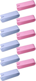 BESPORTBLE 20pcs Nut Opener Melon Seed Peeling Clips Set, Multipurpose Nut Shucker Tools with Nordic Pink and Blue Colors, Kitchen Specialty Gadget for Shelling Sunflower and Random Color