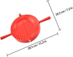 BESPORTBLE Dumpling Maker Set 4pcs Pp Plastic Dumpling Molds Large Medium Small Mini Sizes Tool Kitchen Gadget for Home Cooking Random Color