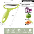 Vegetable Peeler Cabbage Cutting Machine MOANLMY shredded kitchen stainless steel peeling knife gadget shredded cabbage Coleslaw, a must-have tool for western restaurants