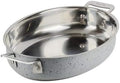 Bon Chef 60019STARLIGHT Induction Oval 48 Ounce Au Gratin Pan