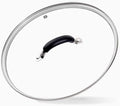 8 Inch Tempered Glass Lid for Lodge 8" Cast Iron Skillets & 2QT Dutch Ovens -Stainless Steel Handle and Rim (8 INCH LID)