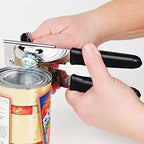 EZ-DUZ-IT 3028 Deluxe Can Opener with Grips, Black
