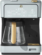 Beauti Multi Brew 12 Cup Programmable Drip & Single Serve Coffee Maker, Versatile Brewing (6oz, 8oz, 10oz, 12oz, 14oz), Pods or Ground, Over Ice option, Keep Warm mode (Hydragea)