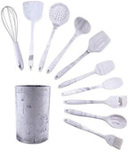 Silicone kitchenware Cookware Cooking Tools Shovel Spoon kitchen utensils sets dishes accessories gadgets Set(With Spoon)