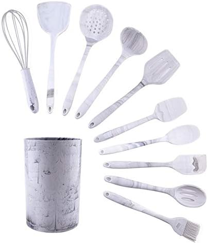 Silicone kitchenware Cookware Cooking Tools Shovel Spoon kitchen utensils sets dishes accessories gadgets Set(With Spoon)