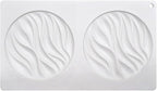 mostsom Silicone Molds Baking Mold for Mousse Cake, Silicone Mold for Chocolate, French Dessert Mold for Pastry Chocolate, Reusable Non-Stick Easy Release Baking Molds (D_ Round Wave)