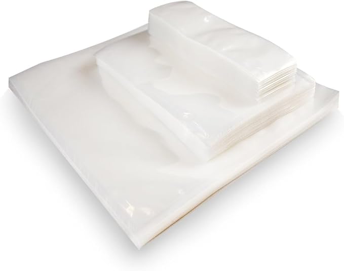 UltraSource - Chamber Machine Pouches 3 Mil Thickness, 7" x9", Pack of 1000 Vacuum Chamber Pouches, BPA-Free Pre-Cut Chamber Vacuum Sealer Bags with tear notch
