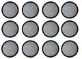 Premium Replacement Charcoal Water Filter Disks for Mr. Coffee Machines - 12 Pack