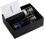 Spacenight Electric Grinder, USB-Rechargeable, Dual 1.7oz Glass Jars, Compact Design for Dry Ingredients