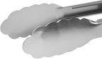 BBQ-AID Pro BBQ Tongs for Grill - 17" Professional Grade Barbecue Tongs for Cooking- Solid & Sturdy - Built with 304 Grade Stainless Steel and Acacia Wood - Heavy Duty Built to Last Kitchen essential.