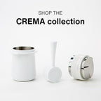 CREMA Coffee Products Replacement Steam Lever for Breville Espresso Machines | Ergonomic Stainless Steel Design | Compatible with Barista Express, Infuser, Barista Pro | White Finish