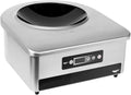 208- to 240-volt countertop induction wok range with 14-inch wok pan