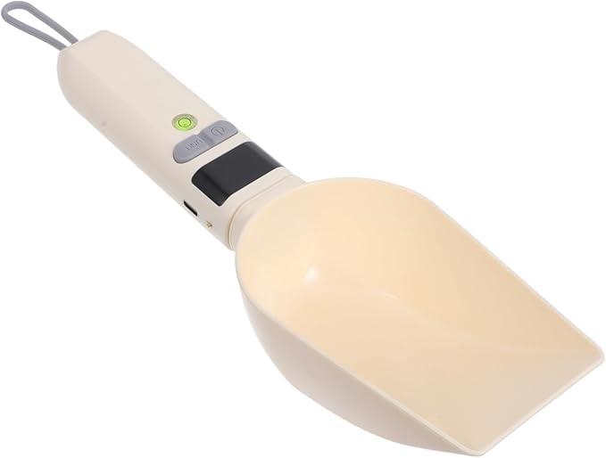 Cabilock Electronic Spoon Scale Digital Measuring Tool for Pet Food Precise Dog Food Portion Control
