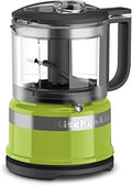 KitchenAid KFC3516GA 3.5 Cup Food Chopper, Green Apple (Renewed)
