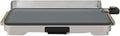 Electric Griddle 12x22 Inch with Backsplash, Nonstick Cooking Surface, Adjustable Temperature Control (Porcini Taupe)