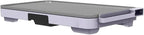 Electric Griddle 12x22 Inch with Backsplash, Nonstick Cooking Surface, Adjustable Temperature Control (Lavender)