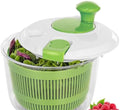 Salad Spinner – Fruit and Vegetable Washer | Lettuce Spinner with Bowl & Mesh Basket, Spin Dry Salad Greens, Easy-Grip Handle,Salad Spinners for Home Use