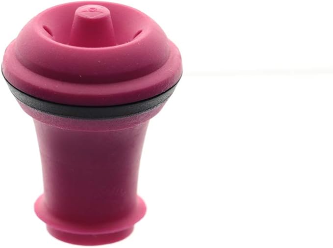 Vacu Vin Wine Saver Vacuum Stoppers – Set of 3 – Multicolor – Airtight Seal to Keep Wine Fresh Up to a Week – Compatible with Vacu Vin Wine Saver Pump – Reusable & Dishwasher Safe