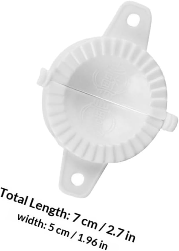 20pcs Dumpling Maker Molds 7cm Diameter Pp Plastic Dumplings Press Kitchen Gadget for Homemade Cooking Tools
