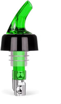 Measure Pourer Drinks Wine Cocktail Beverages Dispenser,Automatic Measured Bottle Pourer Spout,Quick Shot Spirit,Ideal Cocktail Home Bar Tools 1oz/30ml Green 20 Pack