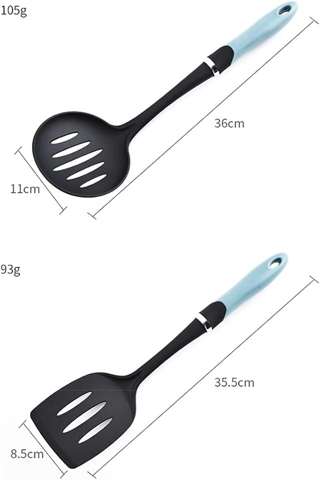 8pcs Nylon Cooking Tools Kitchen Utensils Set Quality Handles Cooking Tool Non Toxic Kitchen Gadgets Nonstick Cookware