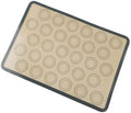 Non-Stick Silicone Baking Mat for Macarons, Pastry, Cookies, and Cakes - 42x29.5cm Silicone Baking Mats & Liners Eco-Friendly Pastry Mats, Baking Tools and Accessories(ZS354)