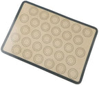 Non-Stick Silicone Baking Mat for Macarons, Pastry, Cookies, and Cakes - 42x29.5cm Silicone Baking Mats & Liners Eco-Friendly Pastry Mats, Baking Tools and Accessories(ZS354)