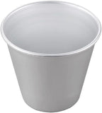 6 Pcs Popover Pan, Aluminium Pudding Tin Cup Baking Maker, Individual Muffin Chocolate Molten Brownie Tumbler Raspberry Souffle Cupcake Pudding Mould - Round Shape 3"x 2.2"