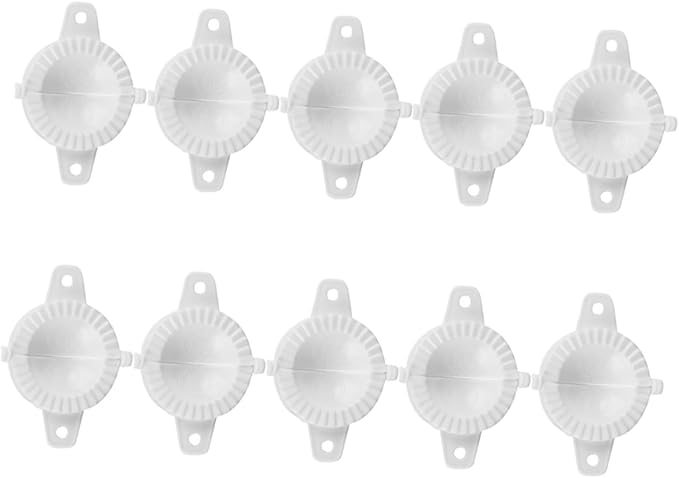 20pcs Dumpling Maker Molds 7cm Diameter Pp Plastic Dumplings Press Kitchen Gadget for Homemade Cooking Tools