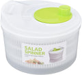 Pwshymi Salad Spinner Salad Drainer, Multifunction Large 3L Vegetable Dryer Salad Spinner, Lettuce Washer and Dryer for Cooking