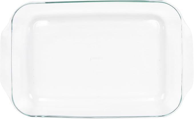 Pyrex 234 4qt Basics Glass 3.79L Baking Dish - Made in the USA